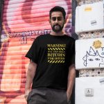 Warning! bitcoin T-Shirt - Image 3