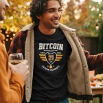 Bitcoin sport logo T-Shirt - Image 4