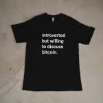 Introverted bitcoin T-Shirt