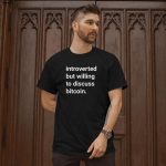 Introverted bitcoin T-Shirt - Image 3