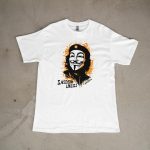 Satoshi Lives White bitcoin T-Shirt
