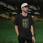 Satoshi Shots Black bitcoin T-Shirt - Image 3