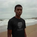 Anonymous Mask Line art bitcoin T-Shirt - Image 2